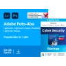 Adobe Creative Cloud Foto-Abo 20 GB Cloud-Speicher | 1 Jahr + Acronis Essentials | 1 PC