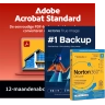 Acrobat Standard + Norton 360 Deluxe + Acronis Essentials | 1 Jaar