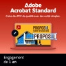 Adobe Acrobat Standard | 1 Utilisateur | 1 An