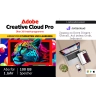 Adobe Creative Cloud Pro (alle Anwendungen) Student & Teacher Edition + Jottacloud Personal Unlimited | 1 Benutzer | 1 Jahr