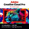 Adobe Creative Cloud Pro (alla appar) | Prenumeration | 1 År | 100 GB moln
