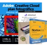 Plan de Fotografía de Adobe 1 TB + Norton 360 Deluxe 3 PC + Jottacloud Home | 1 Año