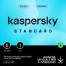 Kaspersky Standard | 5 Dispositivi | 1 Anno | 2026 | Italia