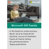 Microsoft 365 Family + McAfee+ Premium Family | 1 vuosi