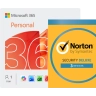 Microsoft 365 Personligt + Norton Security Deluxe | 3 Enheter | 1 År
