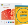 Microsoft 365 Personal + Norton Security Deluxe | 3 Apparaten | 1 Jaar