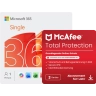 Microsoft 365 Single + McAfee Protection | 3 Geräte | 1 Jahr