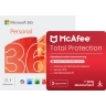 Microsoft 365 Personal + McAfee Total Protection | 3 Apparaten | 1 Jaar