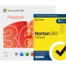 Microsoft 365 Personal + Norton 360 Deluxe with Norton Utilities | 5 Devices | 1 Year