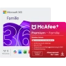 Microsoft 365 Family + McAfee+ Premium Family | 1 Jahr